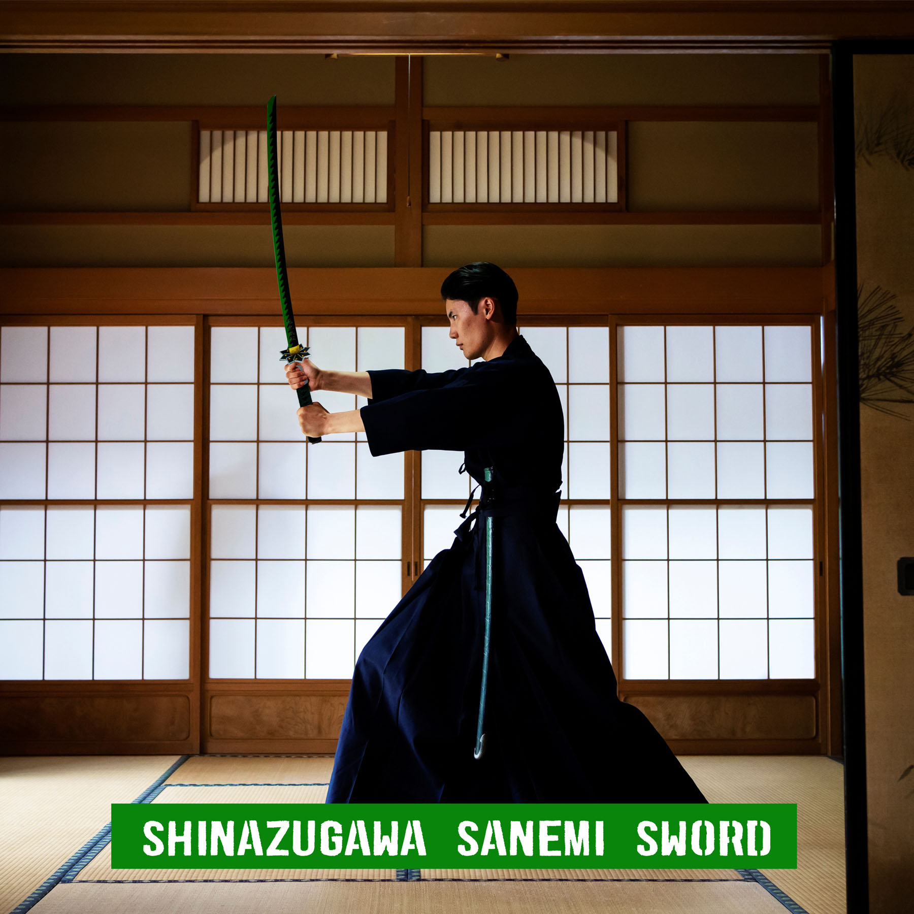 Demon Slayer: Kimetsu no Yaiba - Shinazugawa Sanemi Schwert Demon Slayer: Kimetsu no Yaiba - Shinazugawa Sanemi Schwert