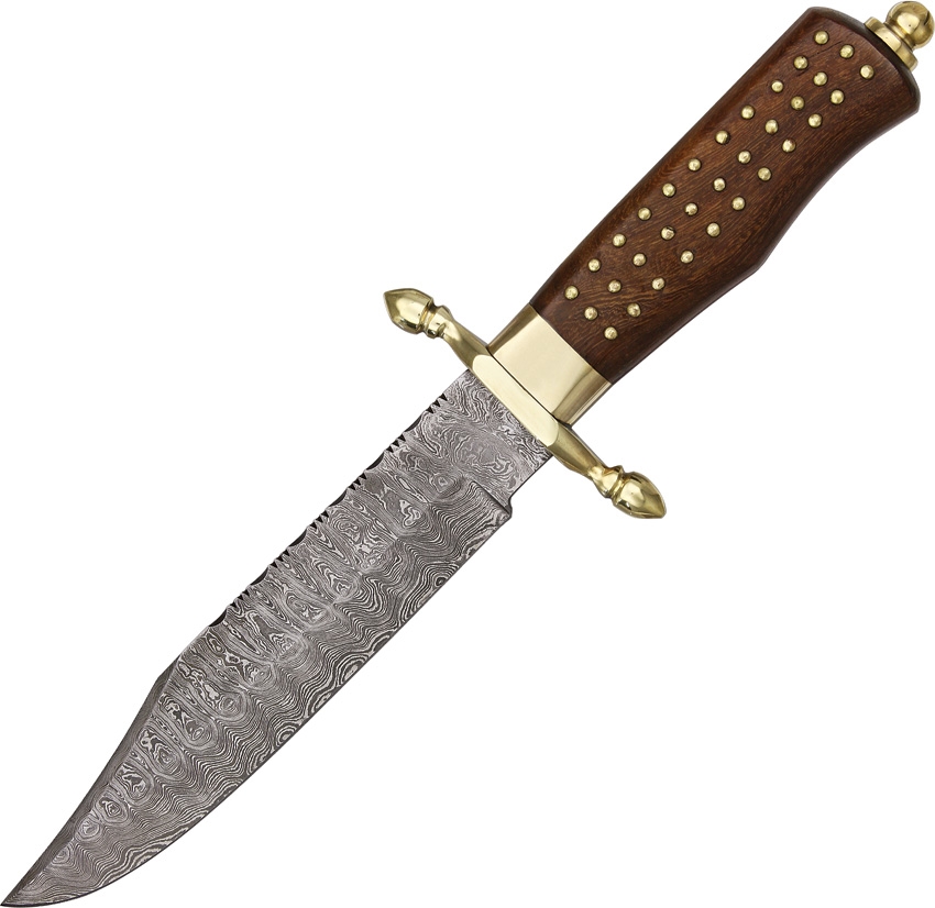 Damascus Bowie Knife