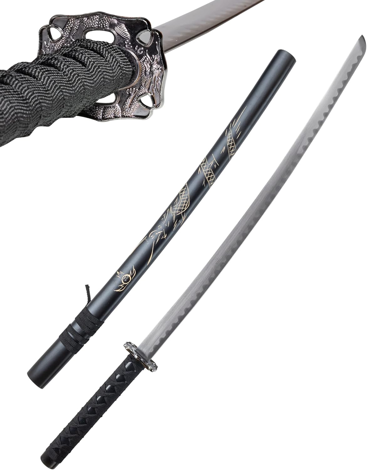 Kurohana Legacy – Samurai Deko Katana mit Scheide und Ständer