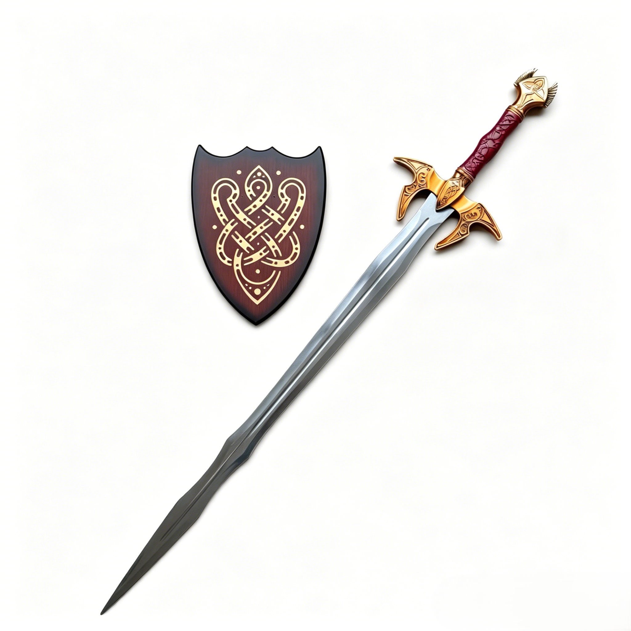 Thor: Ragnarok – Heimdall's Sword Hofund (Bifrost Sword) – 41.3" Replica with Wall Plaque