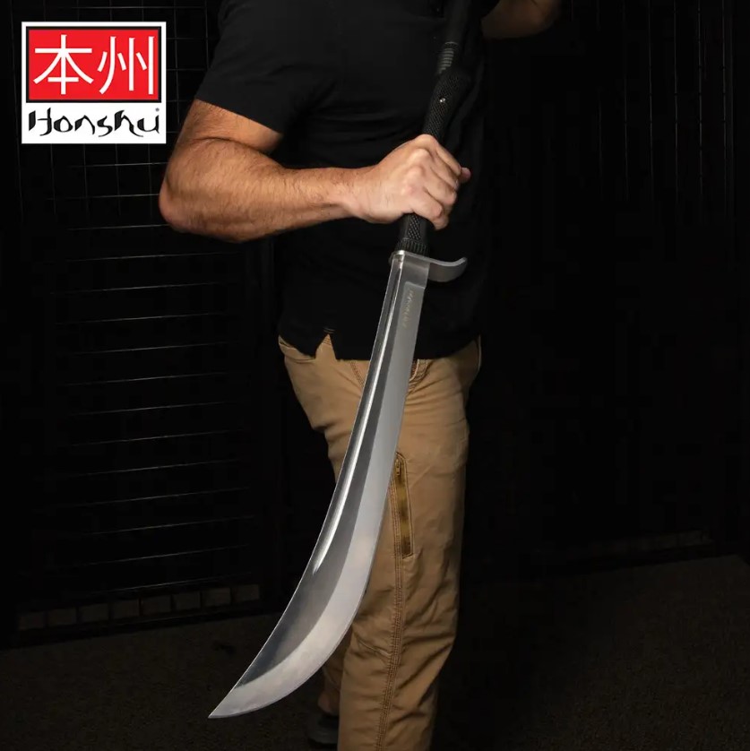 Honshu Naginata mit Scheide