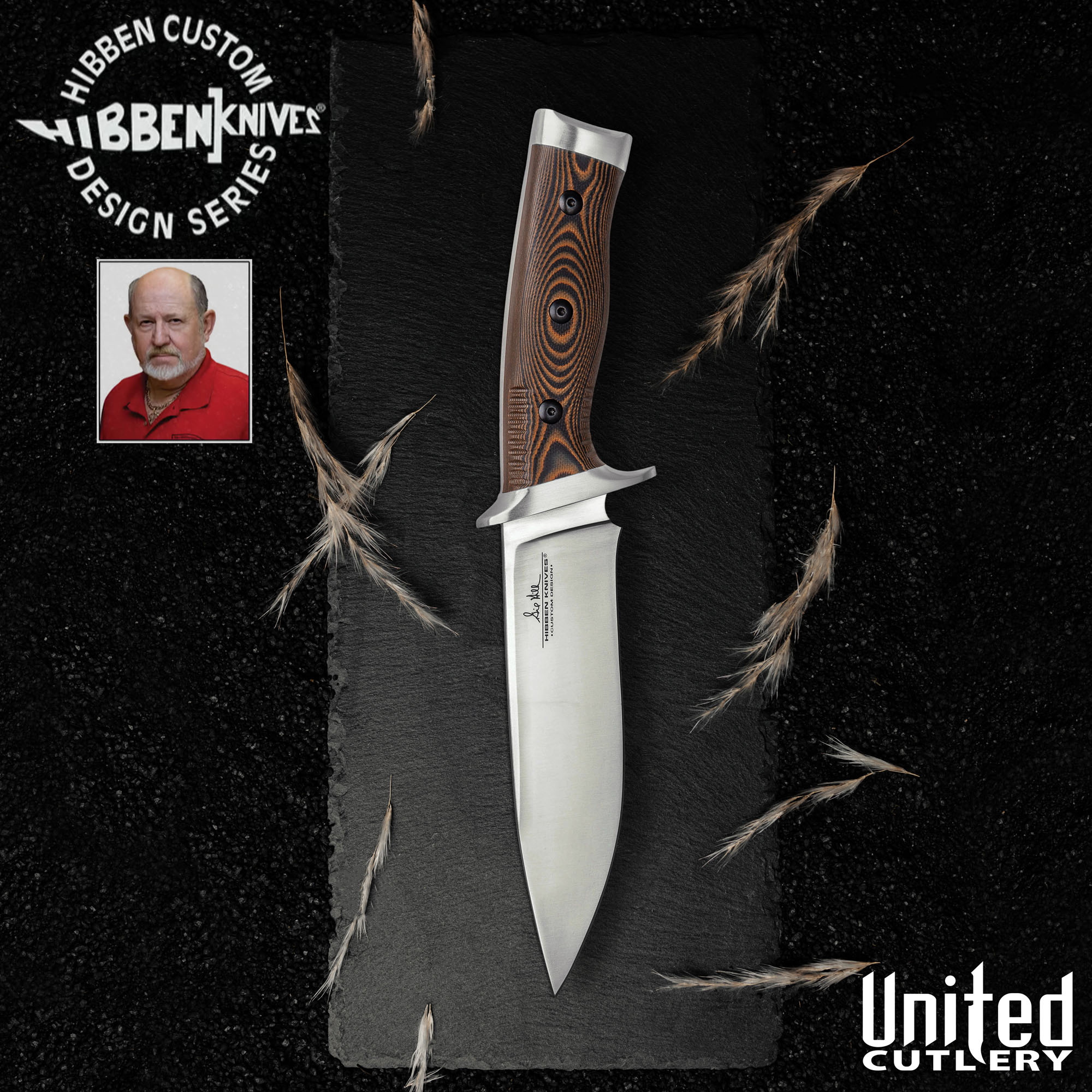 Gil Hibben Tundra Hunter Messer mit festgestellter Klinge