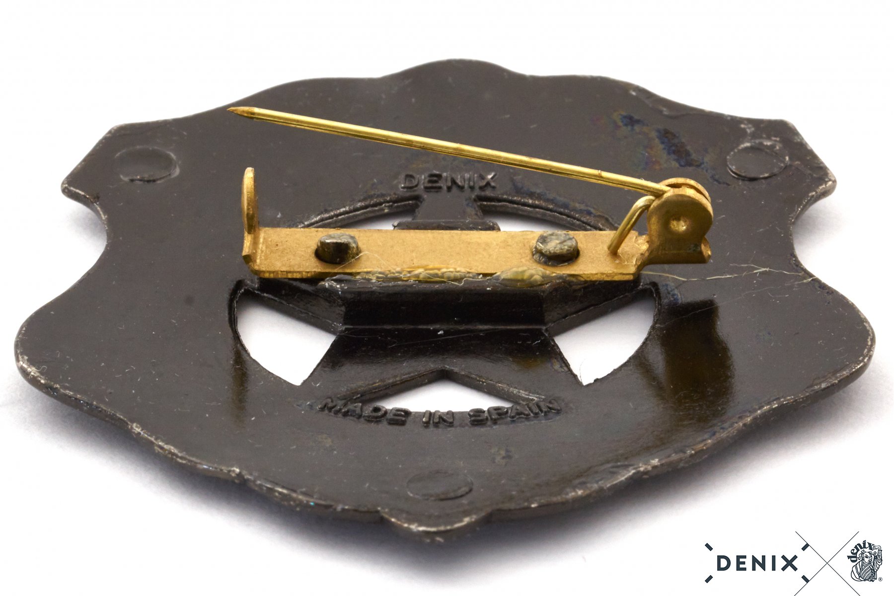 10 Marshall Badges, Tombstone, USA, grey, metal