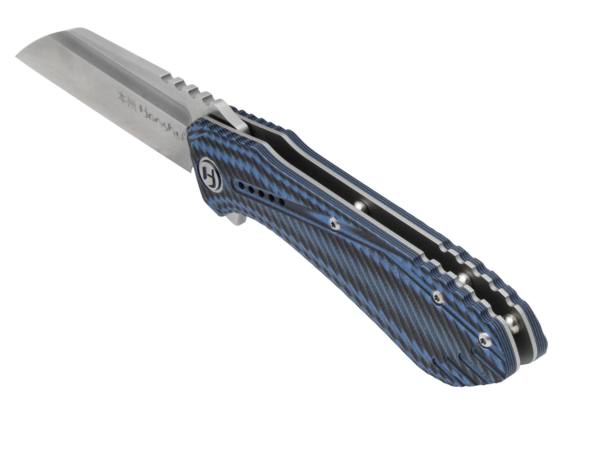 Honshu Sumorusodo Pocket Knife - Black/Blue