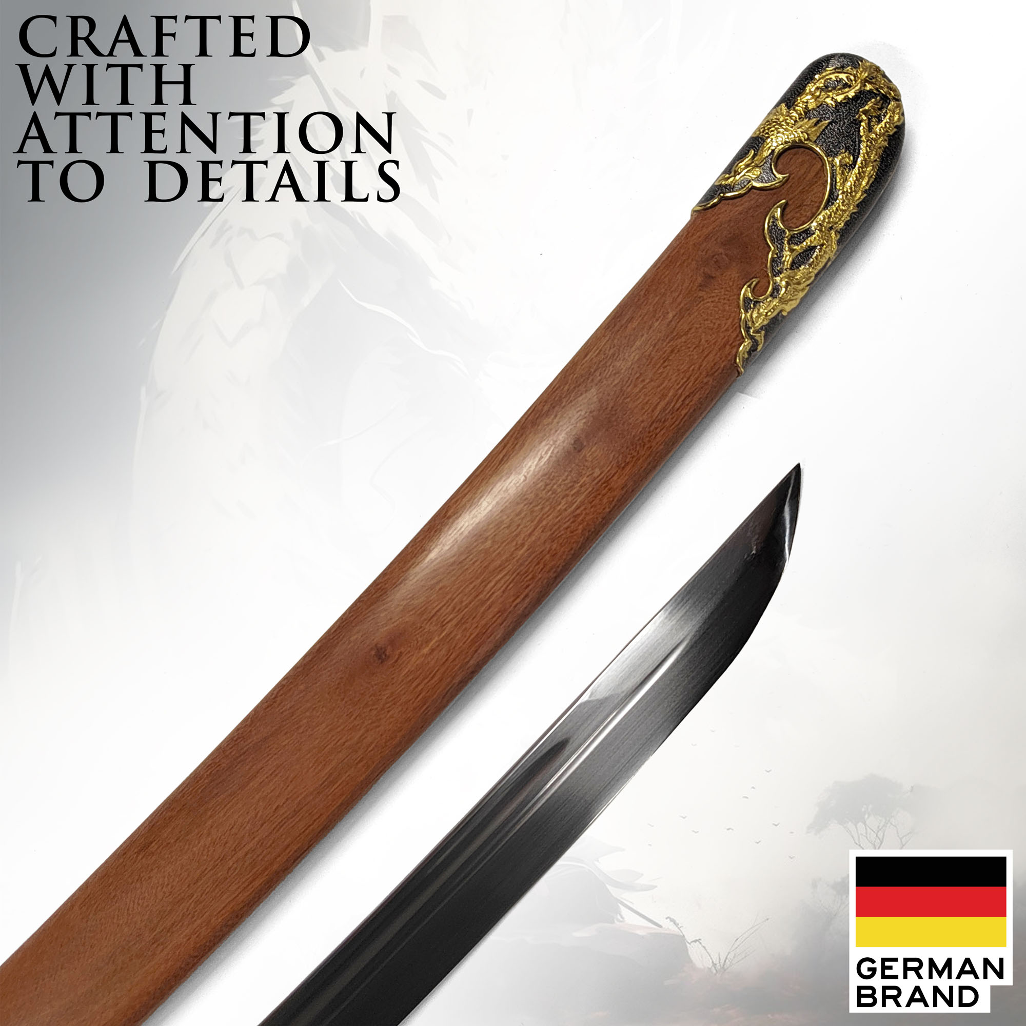 Handforged Kung Fu Saber – Elegance and Precision for Martial Artists and Collectors