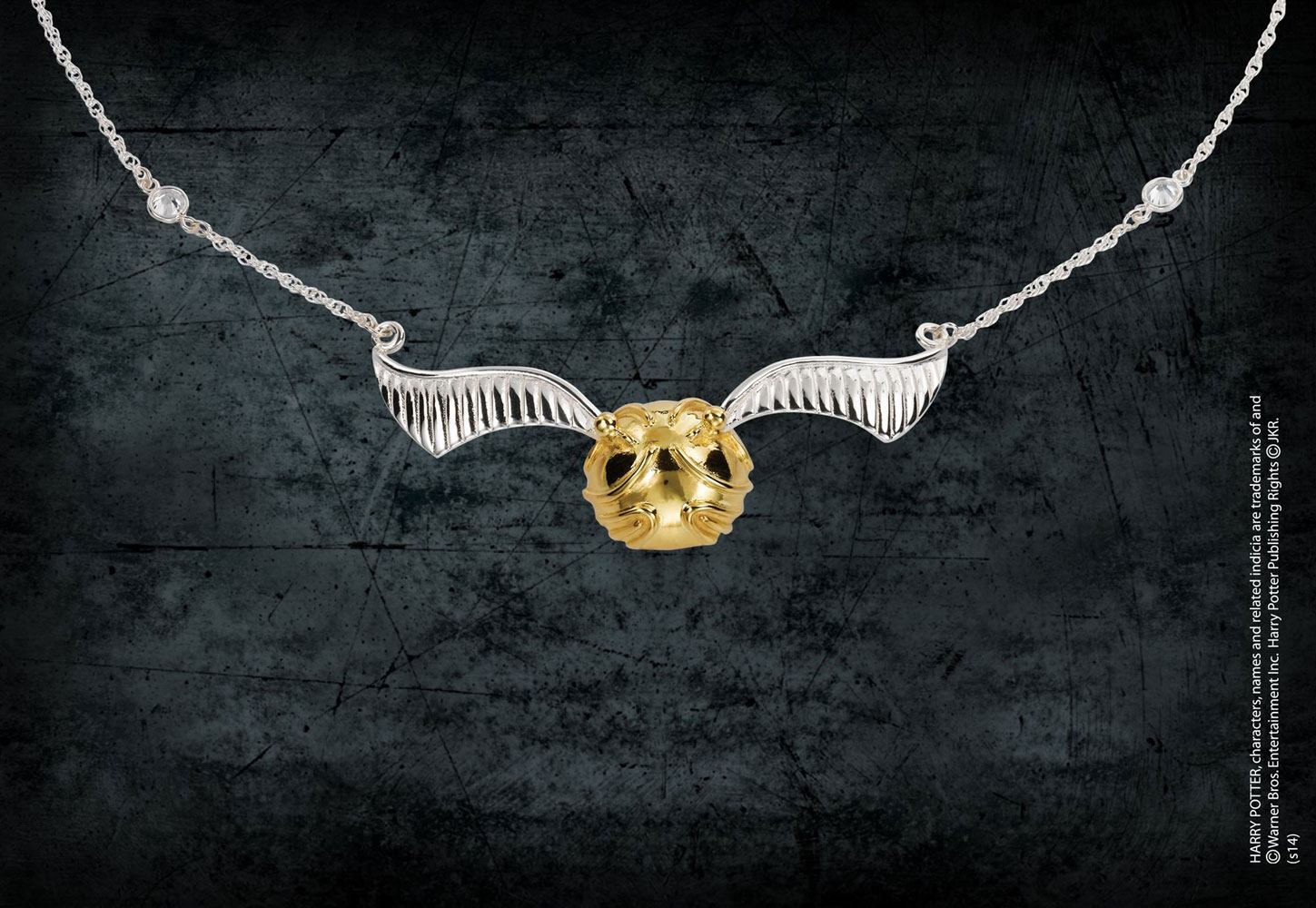 Harry Potter - Quidditch Golden Snitch Necklace