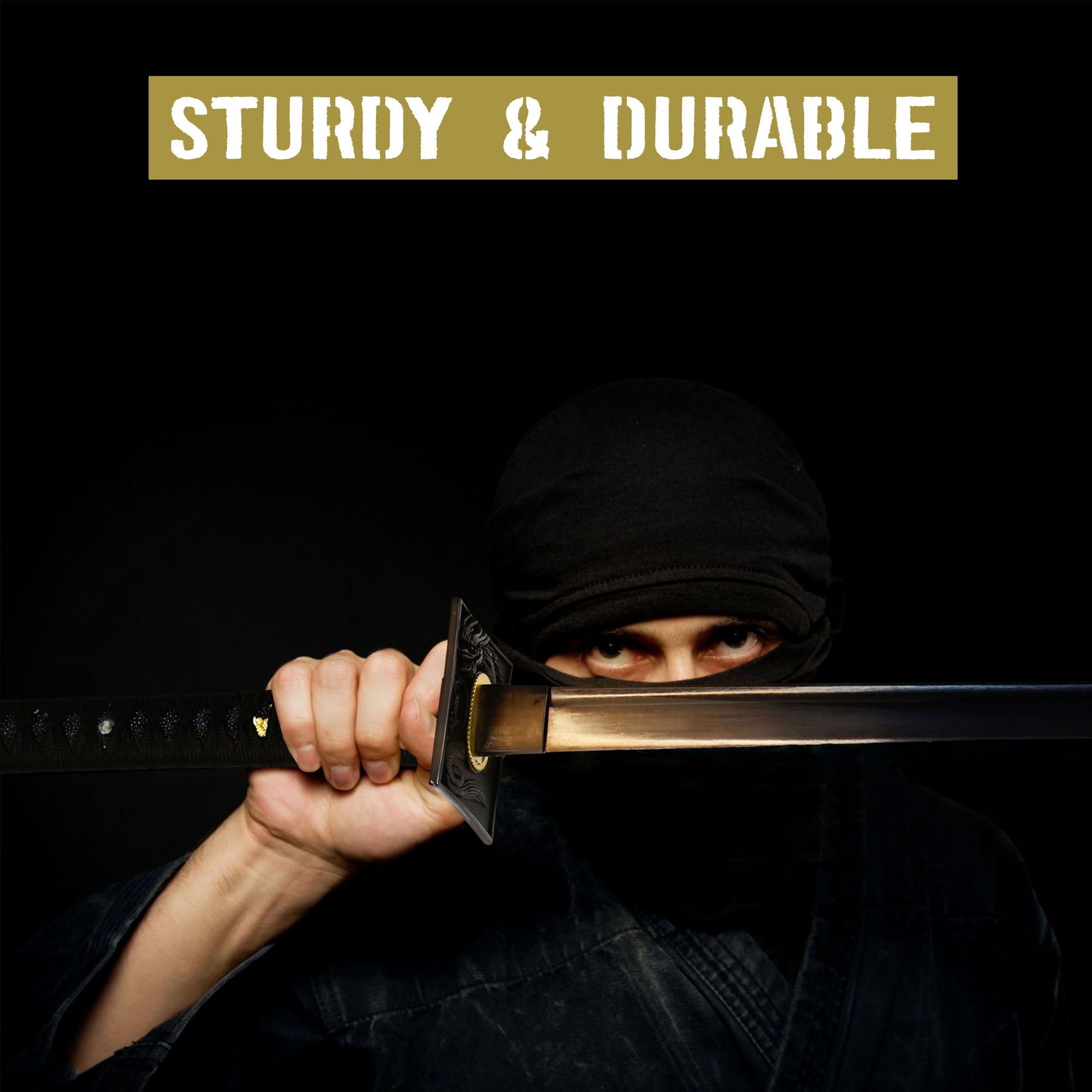 Black Damaskus Ninjato