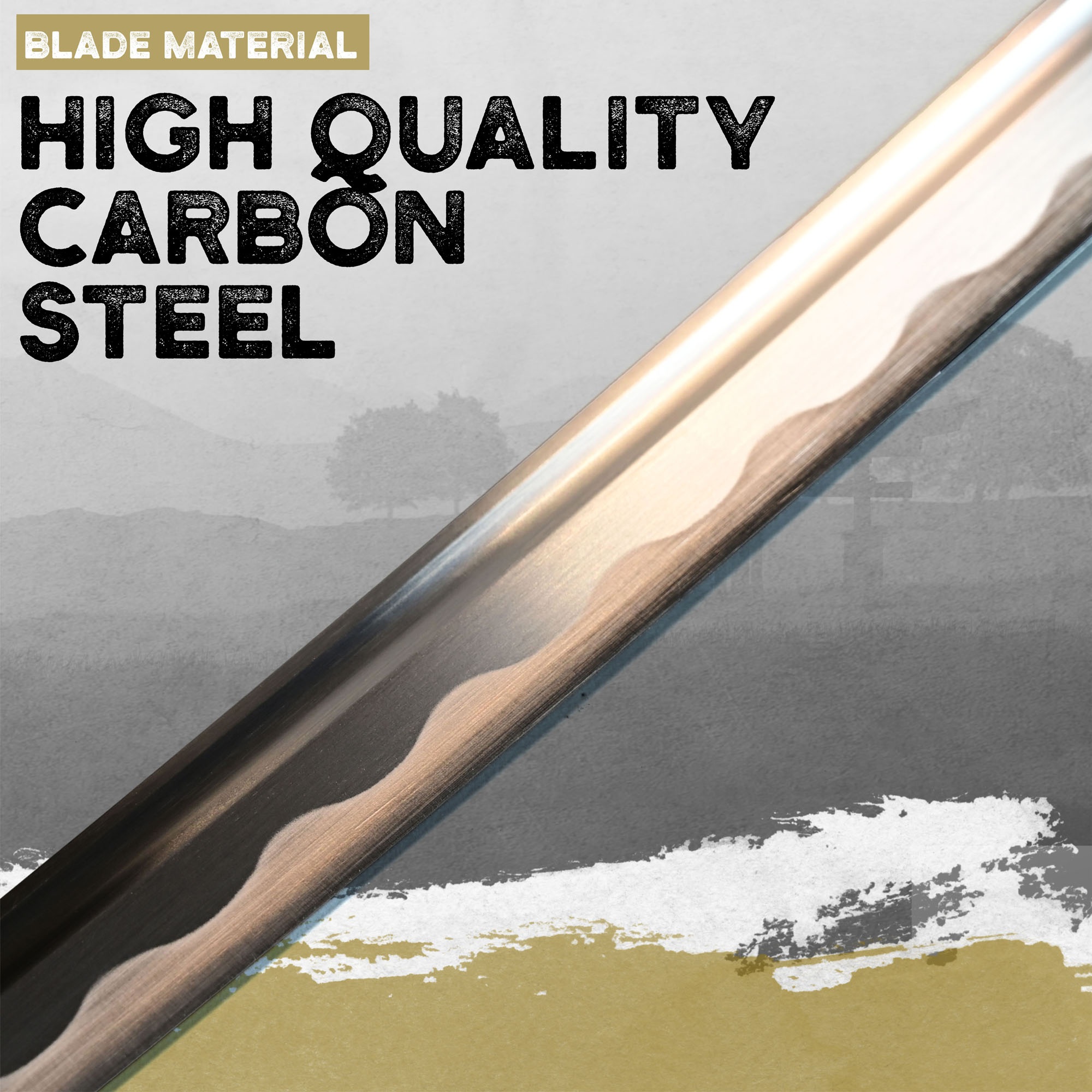 Shirasaya Katana, handgeschmiedet