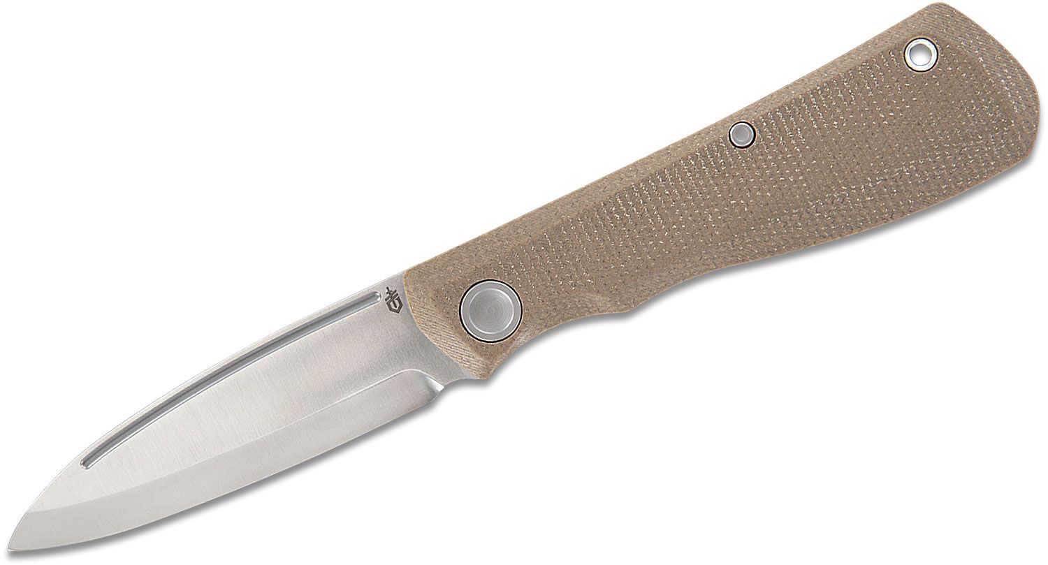 Mansfield Swayback, Natural Micarta Handles