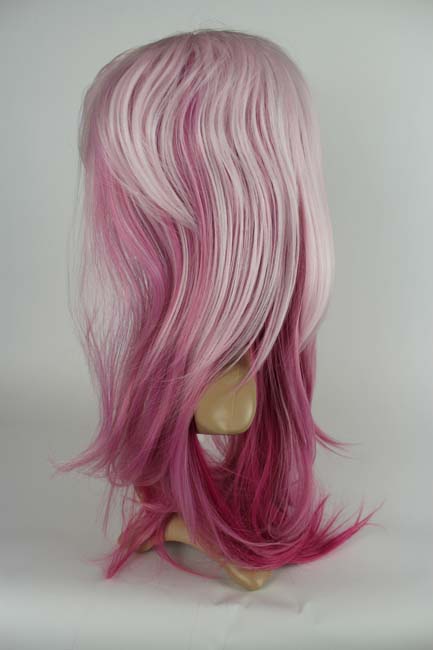 Standard Perücke – weiss/hell/rot