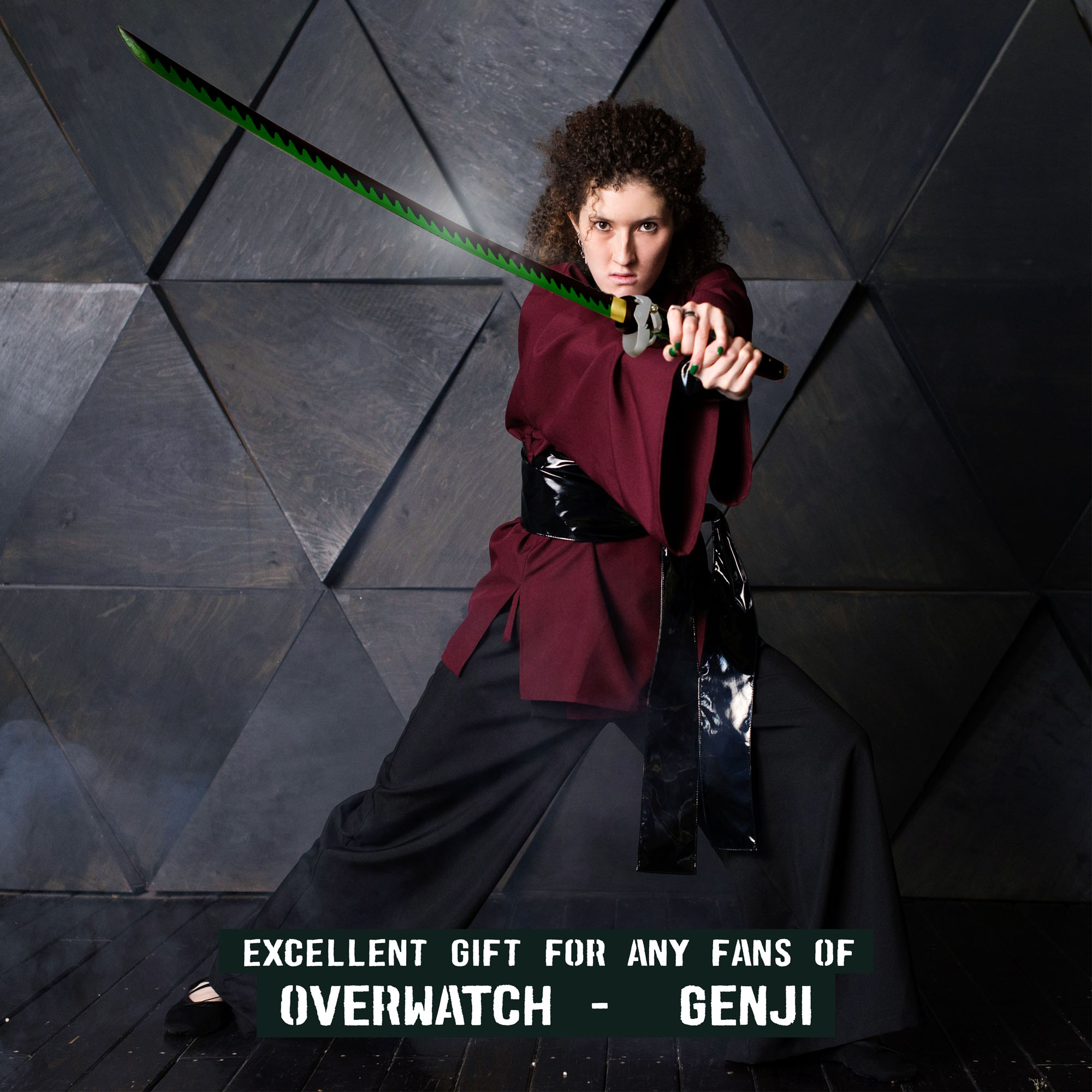 Overwatch - Schwert von Genji, handgeschmiedet