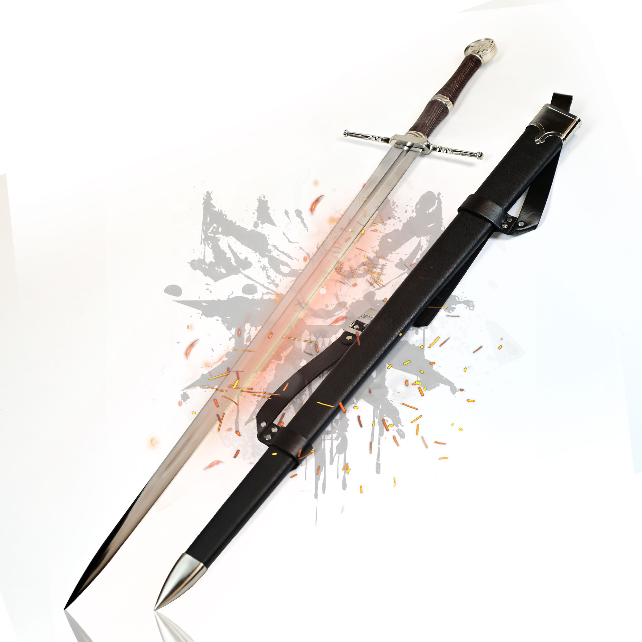 Witcher - Steel Sword with scabbard