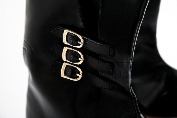 Medieval Leather Calf Boots, Size 7