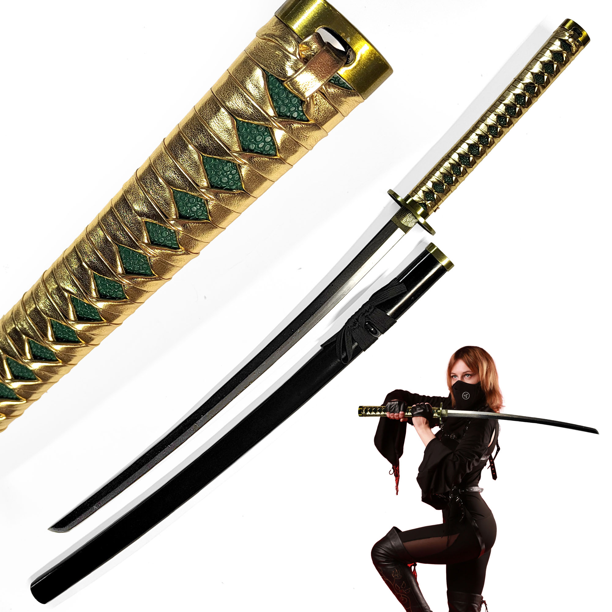 Bleach - Nimaiya Oetsu's Schwert mit Scheide
