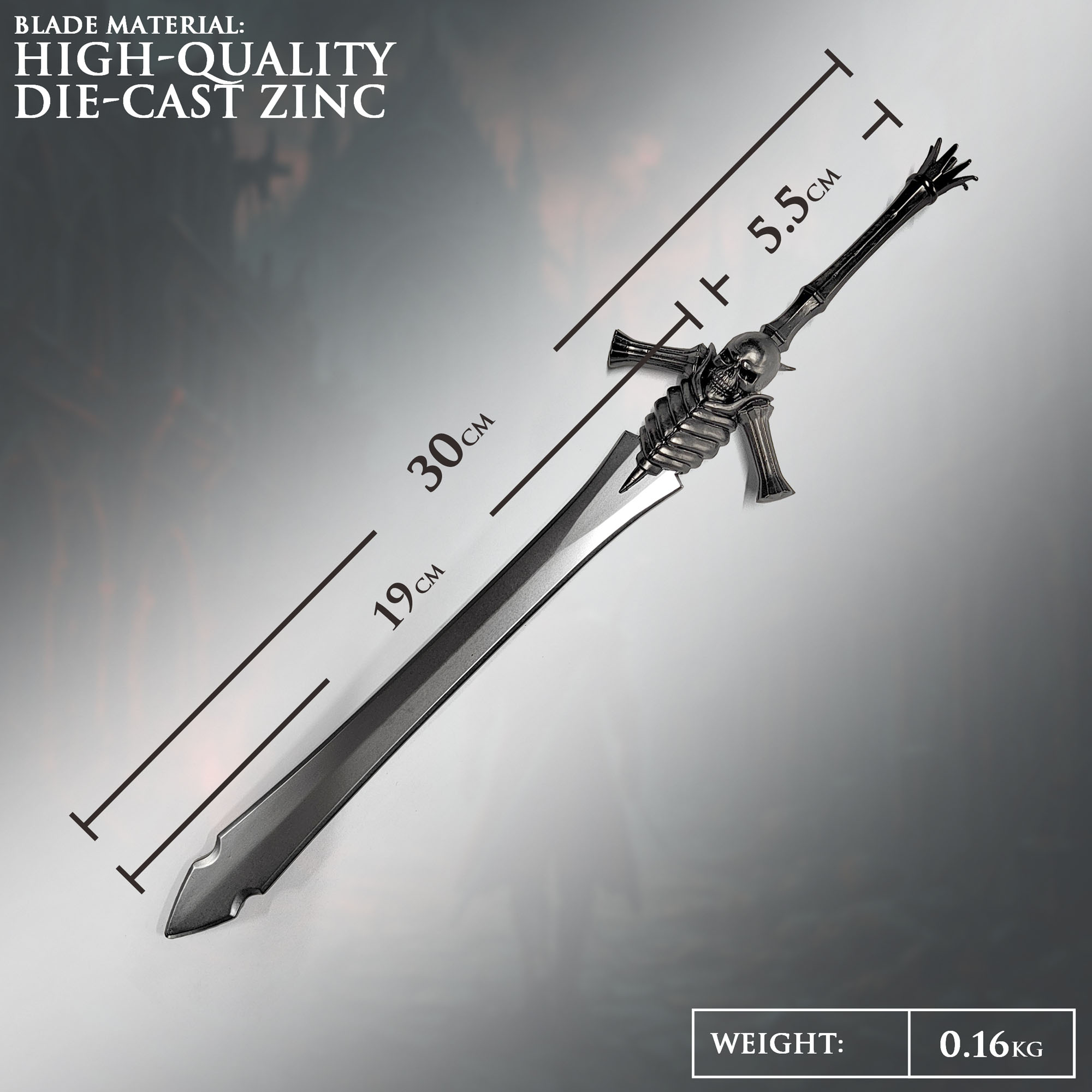 Devil May Cry - Dante´s Rebellionsschwert, XL Brieföffnerversion