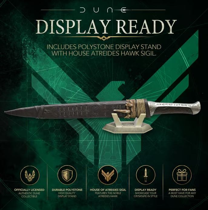 Dune - Paul Atreides Crysknife