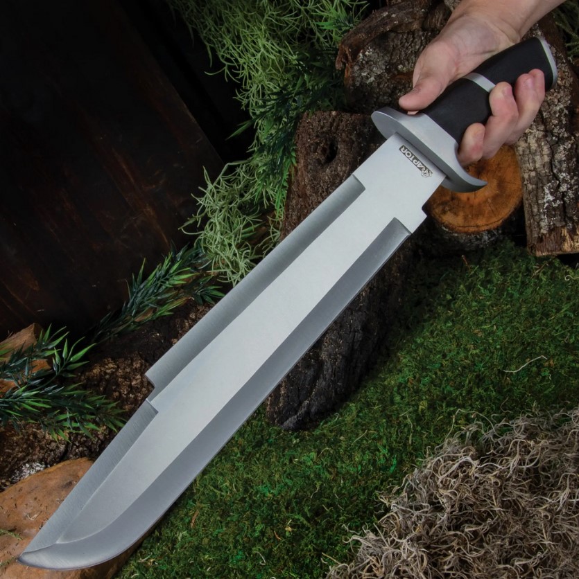 Predator Raptor Machete mit Scheide