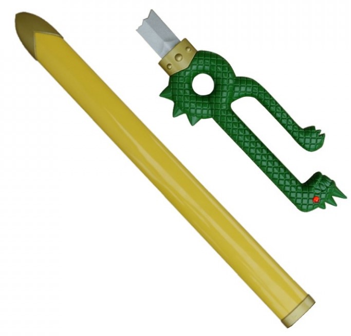 Seven Deadly Sins - Meliodas Dragon Handle Broken Sword, Yellow