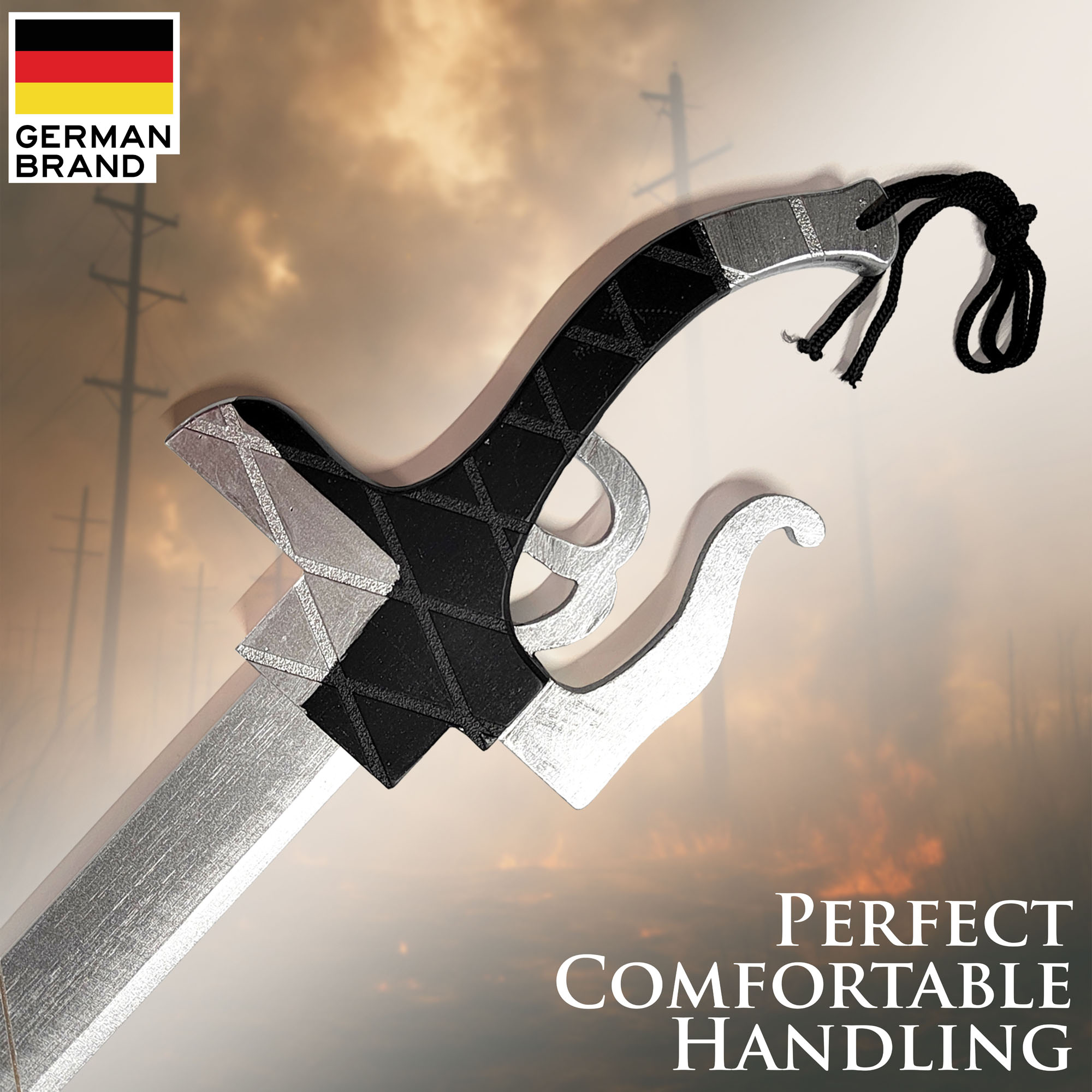 Attack on Titan - Halbklingenschwert - Holzversion