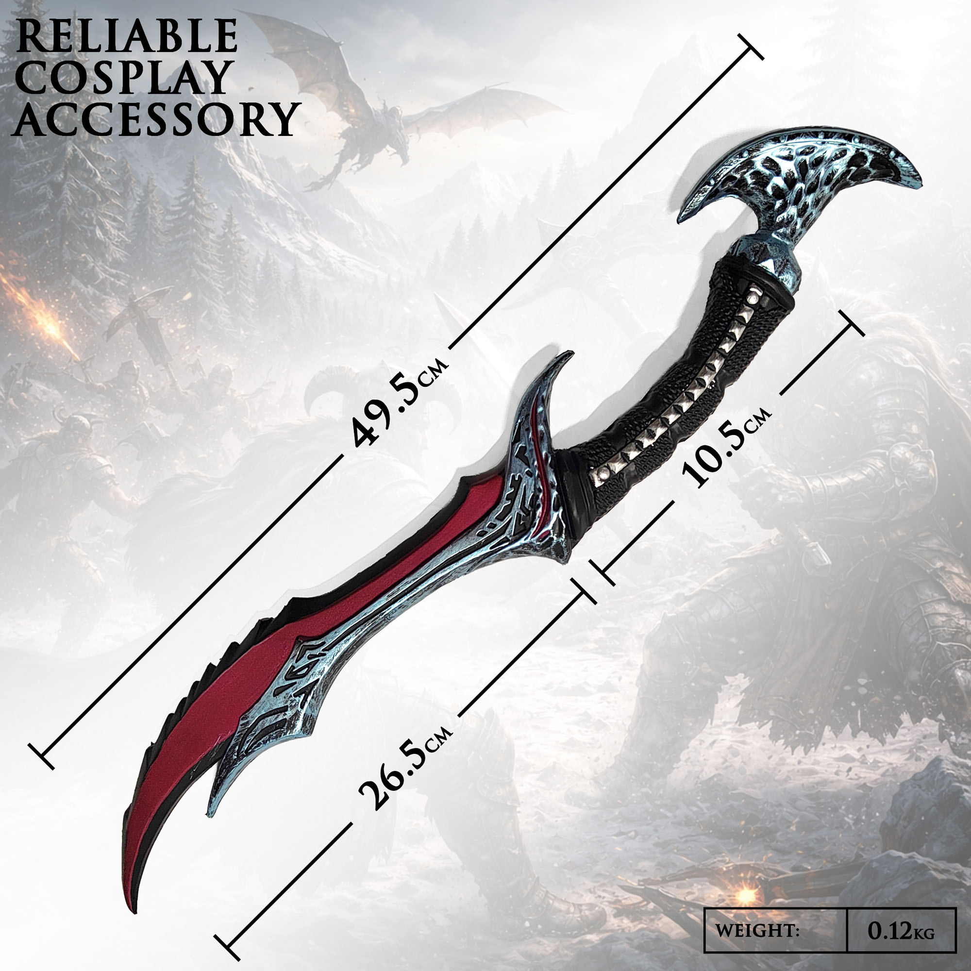 The Elder Scrolls V: Skyrim - Daedric Dolch, Larp Version