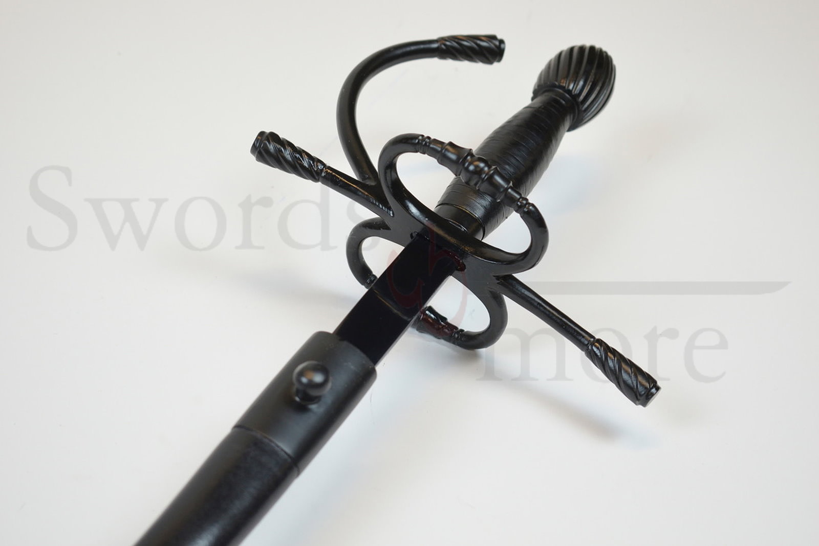 Schwarzes Marodeur Rapier mit Scheide Schwarzes Marodeur Rapier mit Scheide