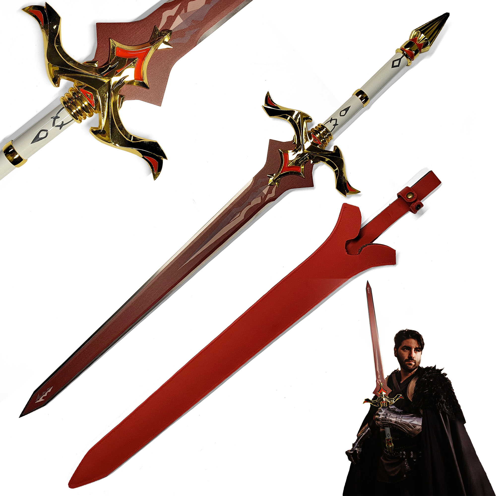 Genshin Impact - Royales Schwert mit Scheide