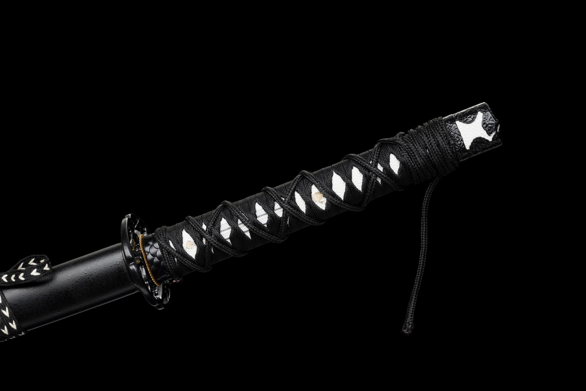 Ghost of Yōtei - The Dual Katana mit Scheide – Handgeschmiedet & Scharf