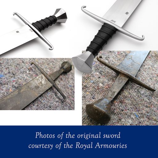 English or French Single-Edged Arming Sword, Royal Armouries Collection