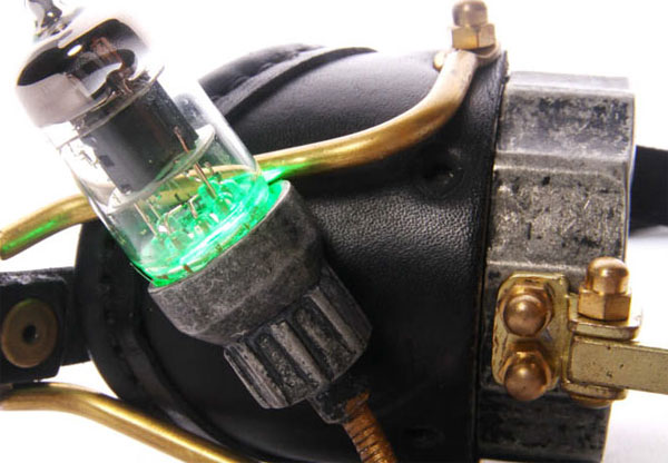 Monocle with LED black