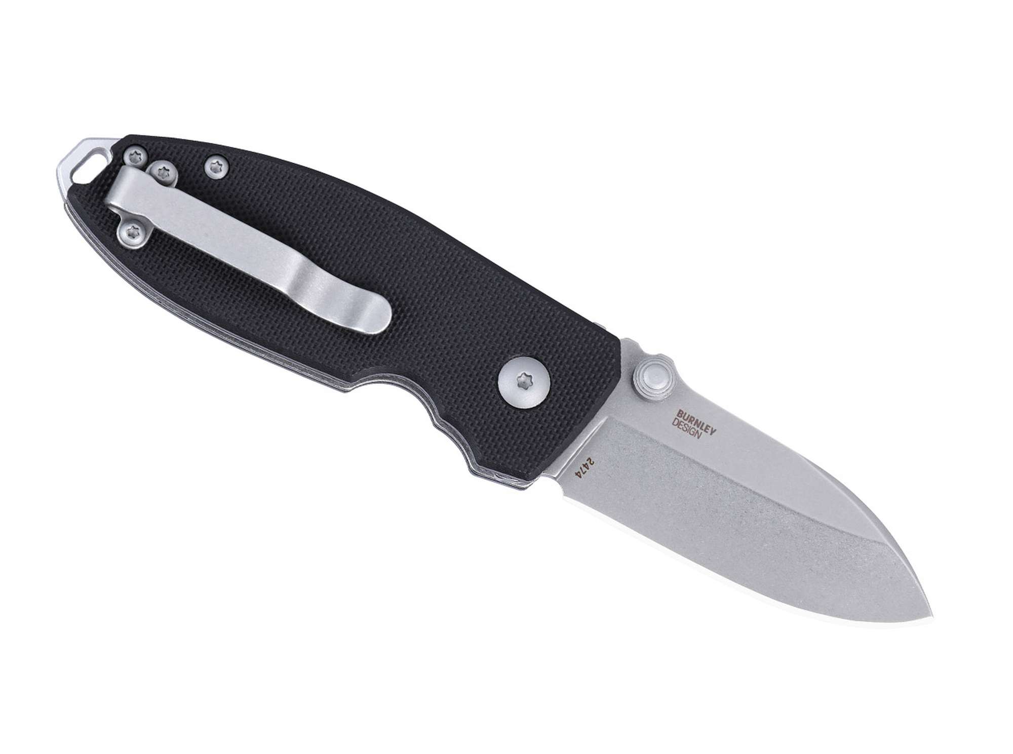 Squid Button Lock G10 Black