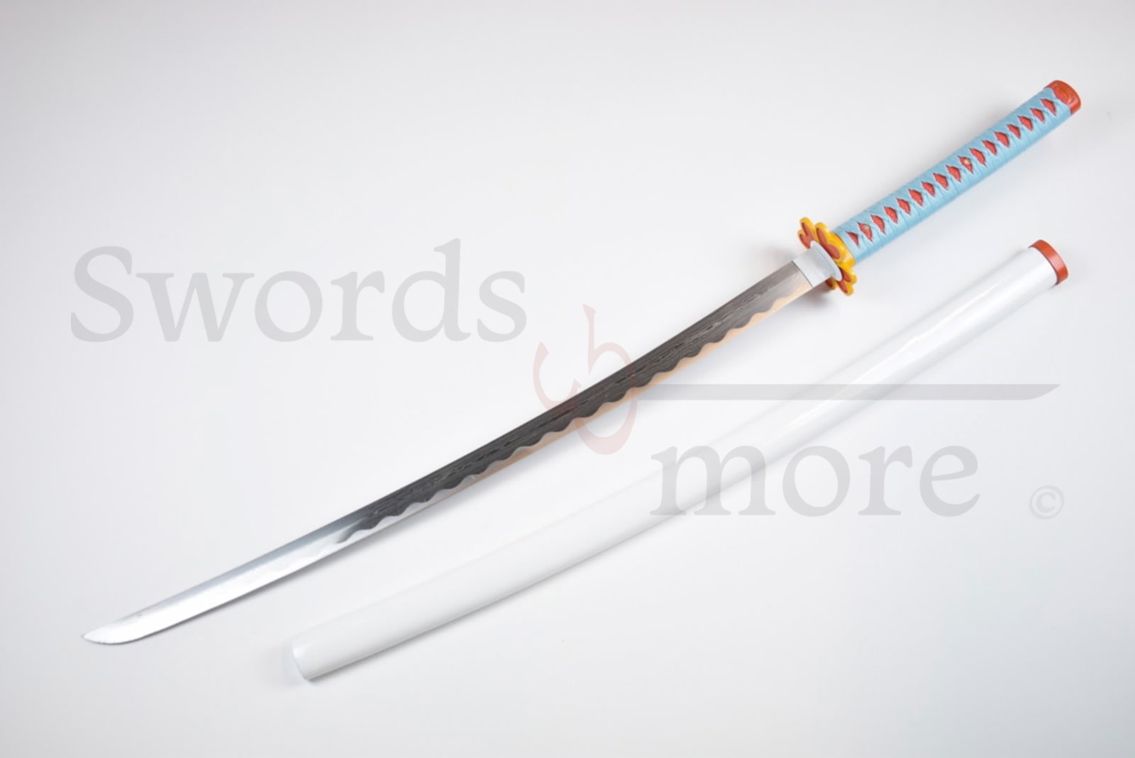 Demon Slayer: Kimetsu no Yaiba - Kanroji Mitsuri's Sword - handforged and folded, Set