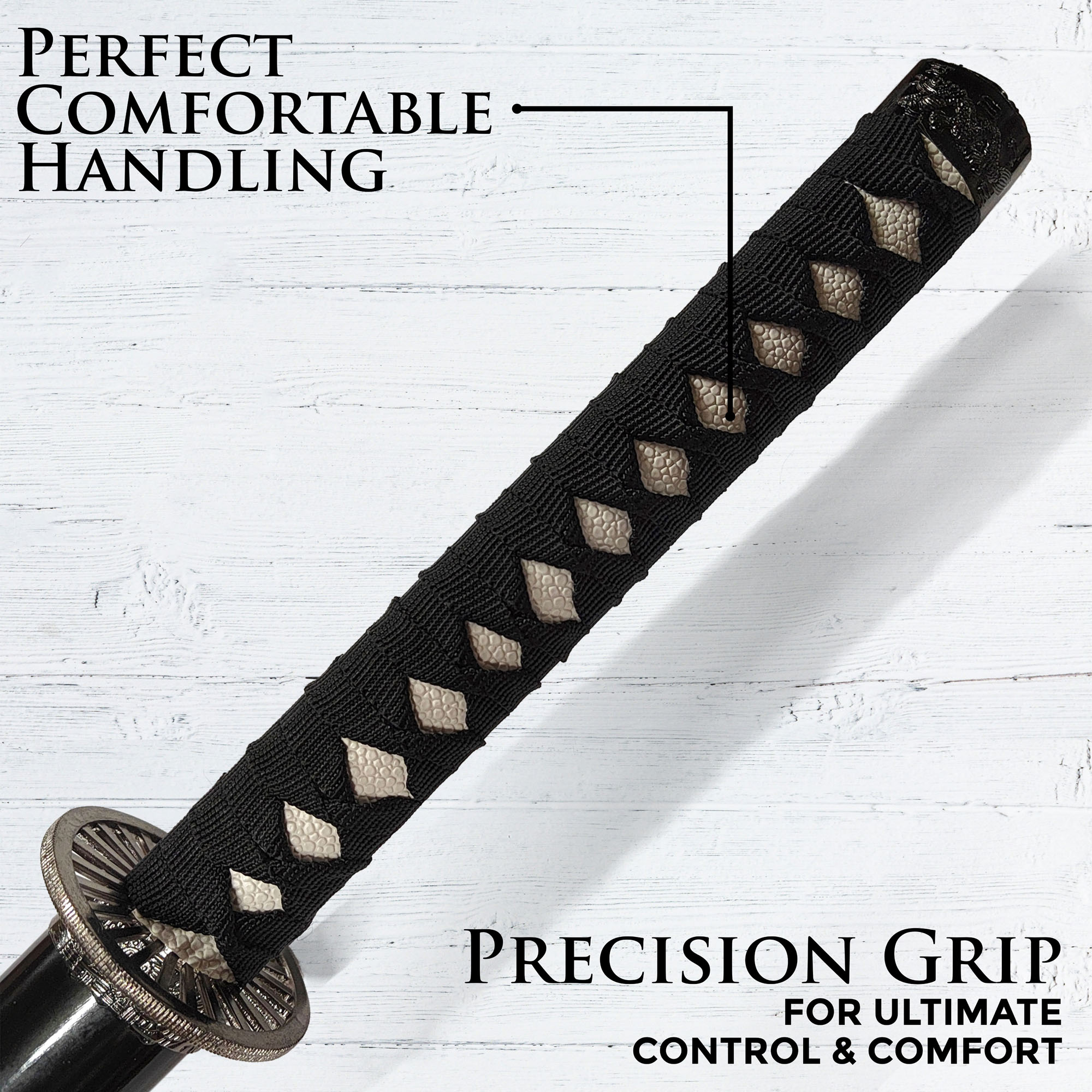 Katana of the Sacred Sakura – Masterfully Crafted Samurai Sword with Sheath