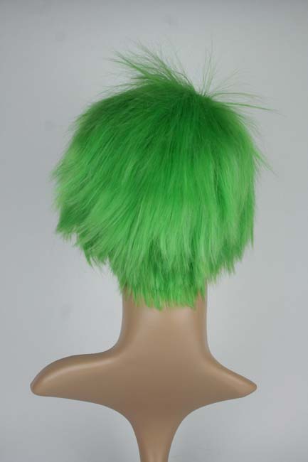 Standard Perücke – grün – kurz