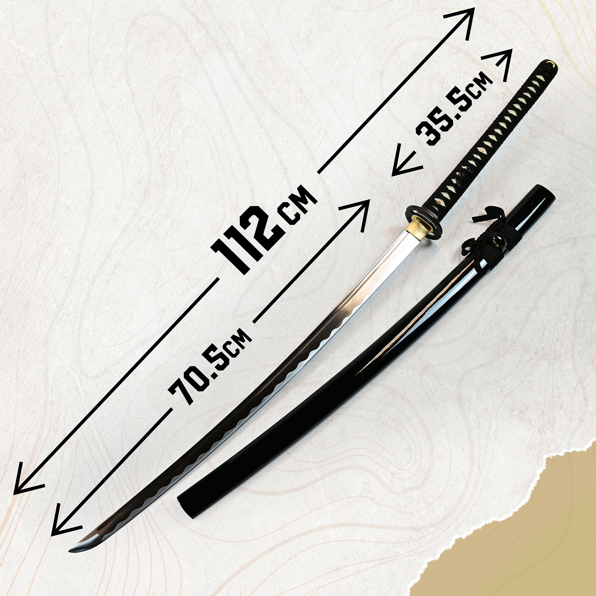 Miyamoto Musashi Katana, handforged