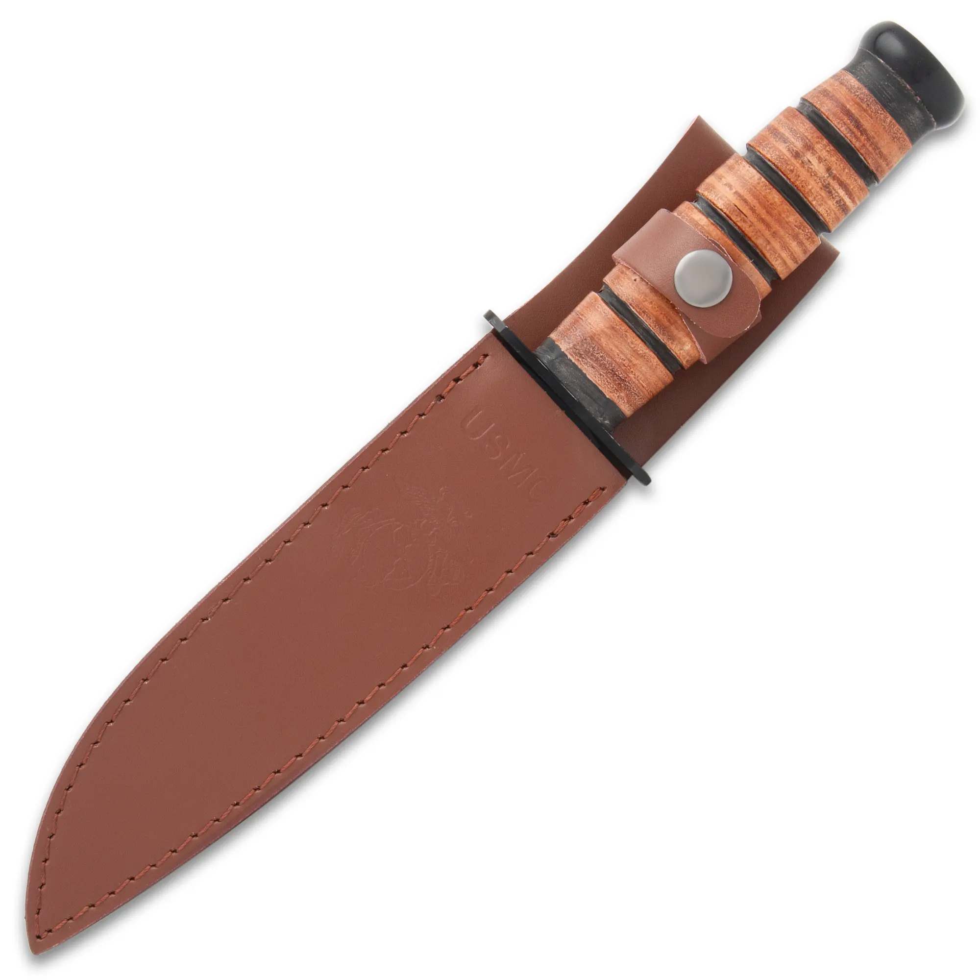 USMC 250th Anniversary Combat Messer mit Lederscheide