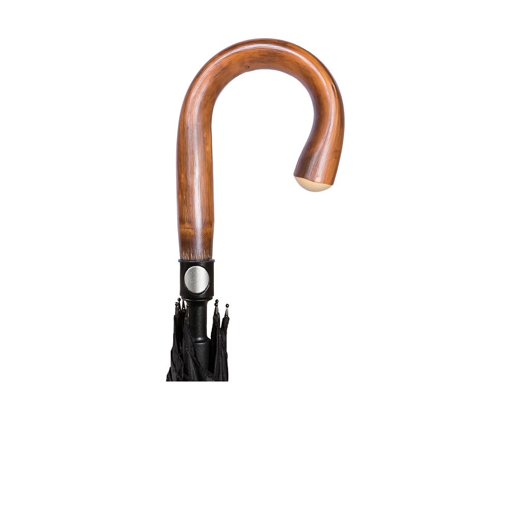 Selbstverteidigungs Regenschirm - Rundhakengriff