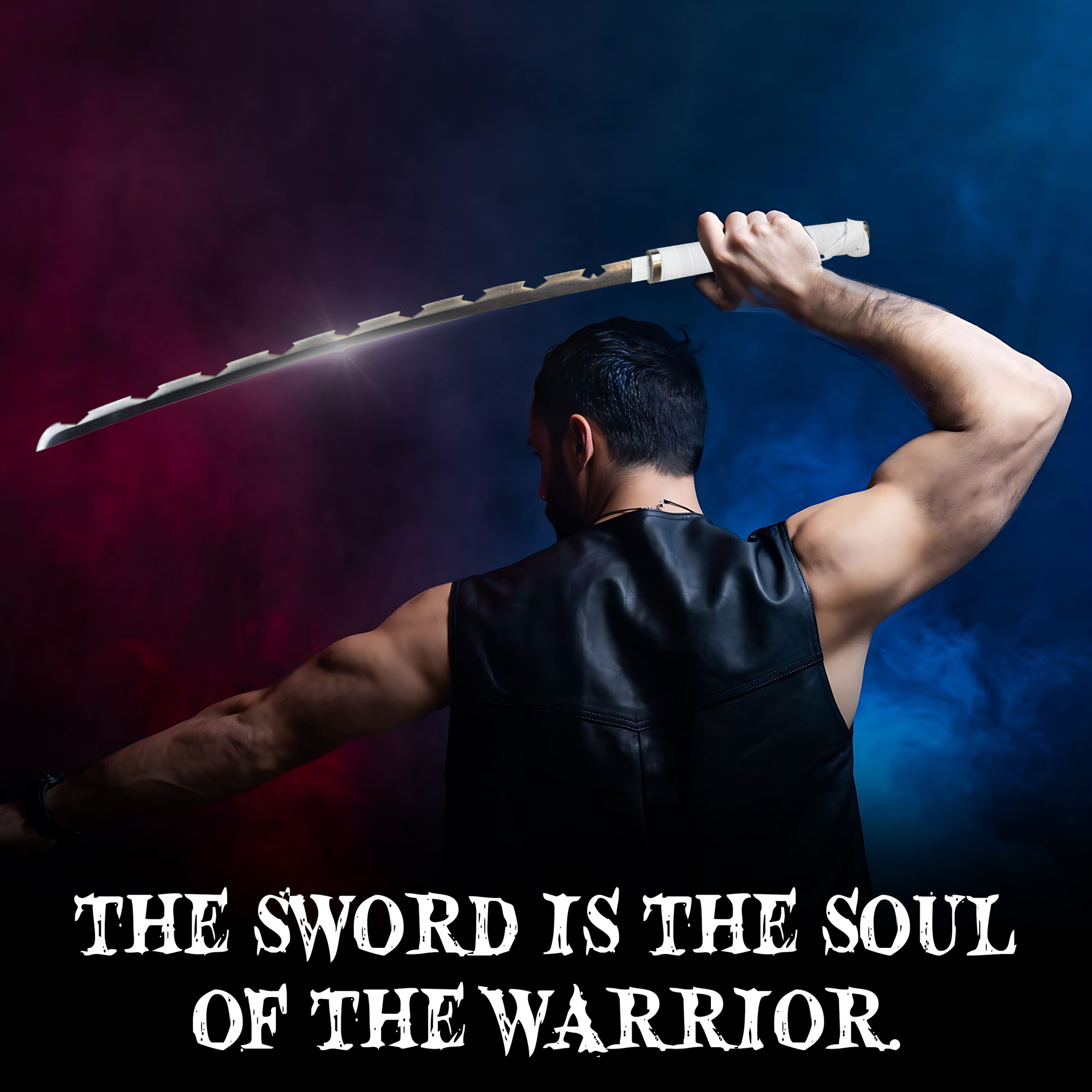 Demon Slayer: Kimetsu no Yaiba - Hashibira Inosuke Schwert - handgeschmiedet