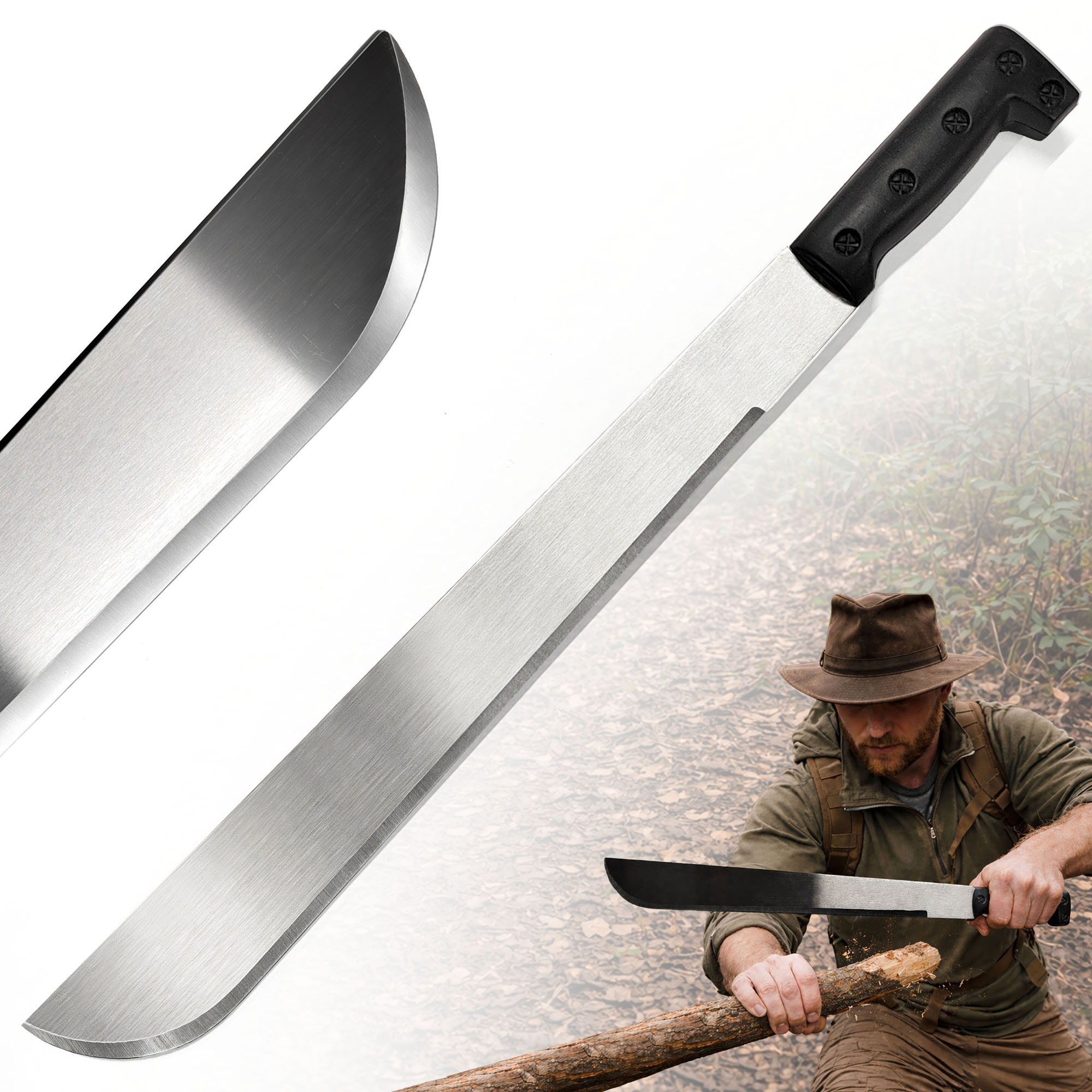 Forest Spirit Machete with Sheath