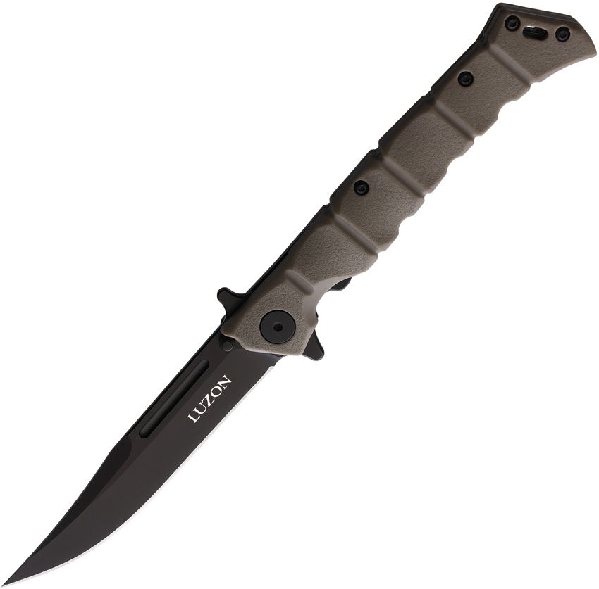 Medium Luzon, Black Blade, Dark Earth Handle