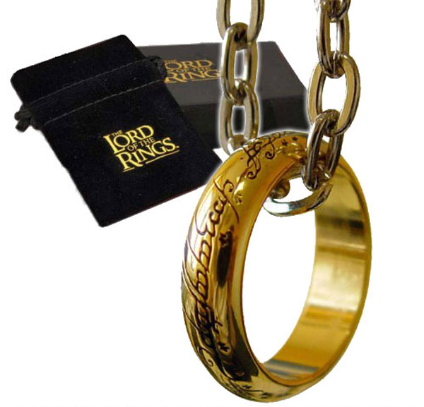 Lord of the Rings Ring The One Ring (gold plated)