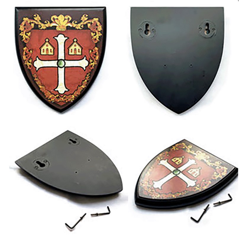 Schwertplakette - Dreieck - Holz