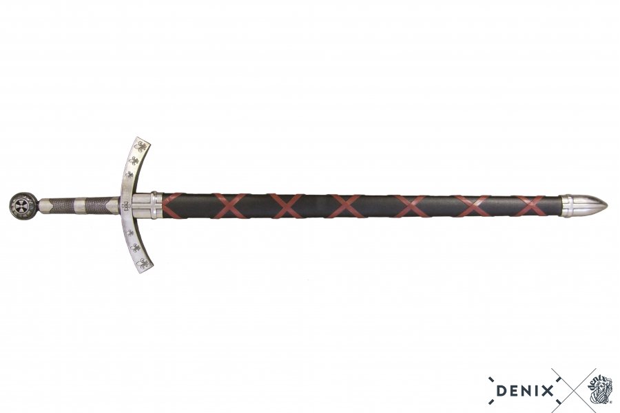 Templar sword dark scabbard