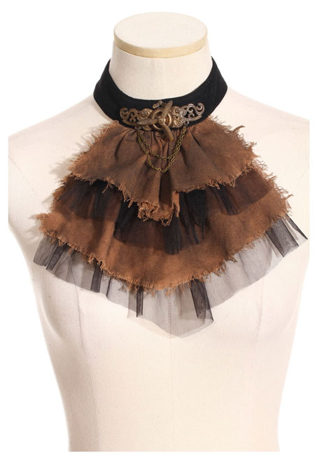 Jabot, black