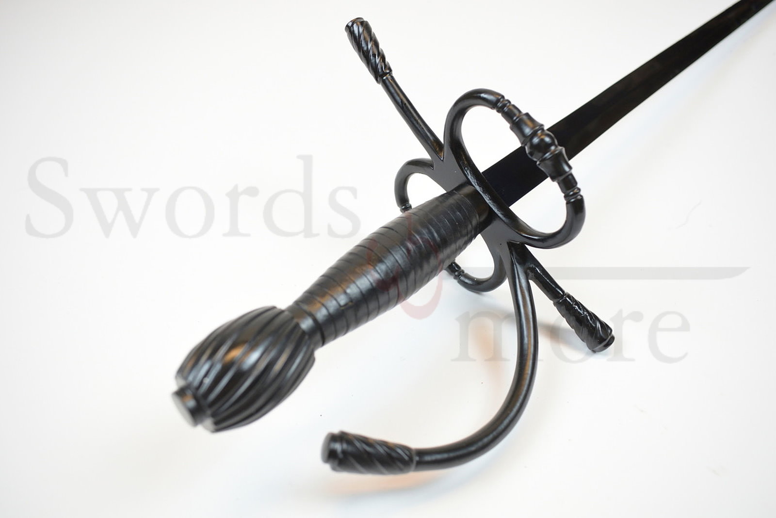 Schwarzes Marodeur Rapier mit Scheide Schwarzes Marodeur Rapier mit Scheide