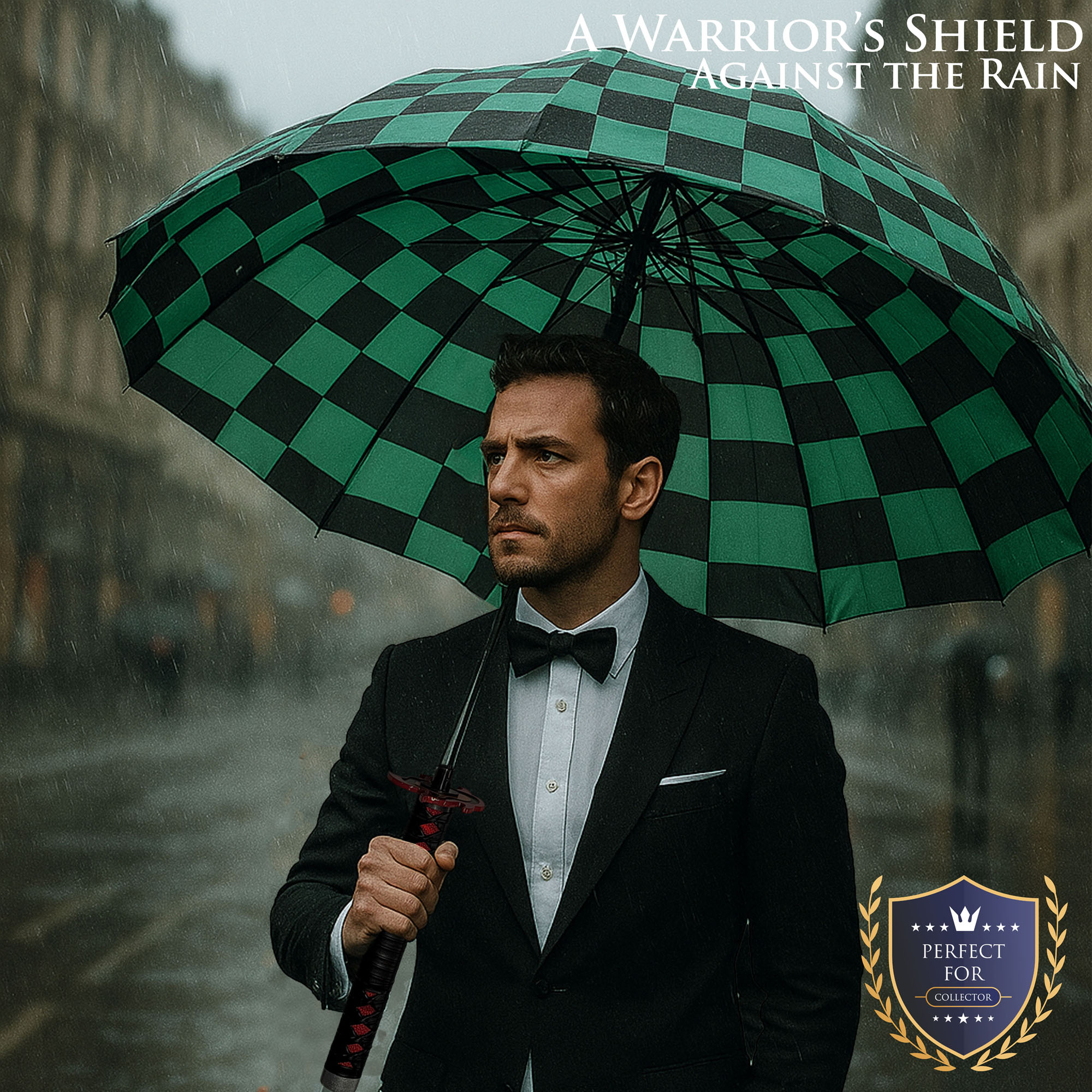 Demon Slayer - Tanjirou Kamado Katana Regenschirm