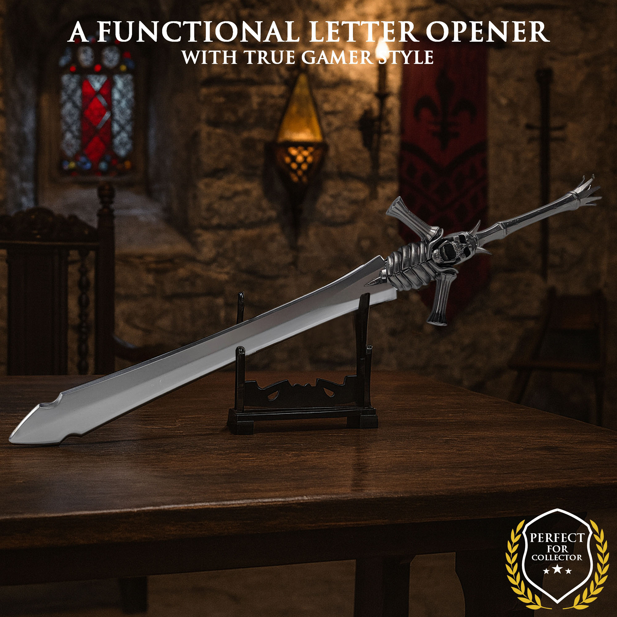 Devil May Cry - Dante´s Rebellionsschwert, XL Brieföffnerversion