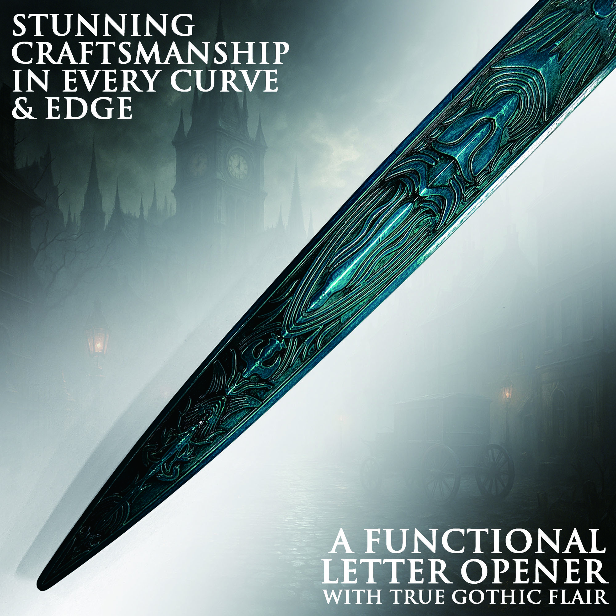 Bloodborne - Heiliges Moonlight Schwert, XL Brieföffnerversion