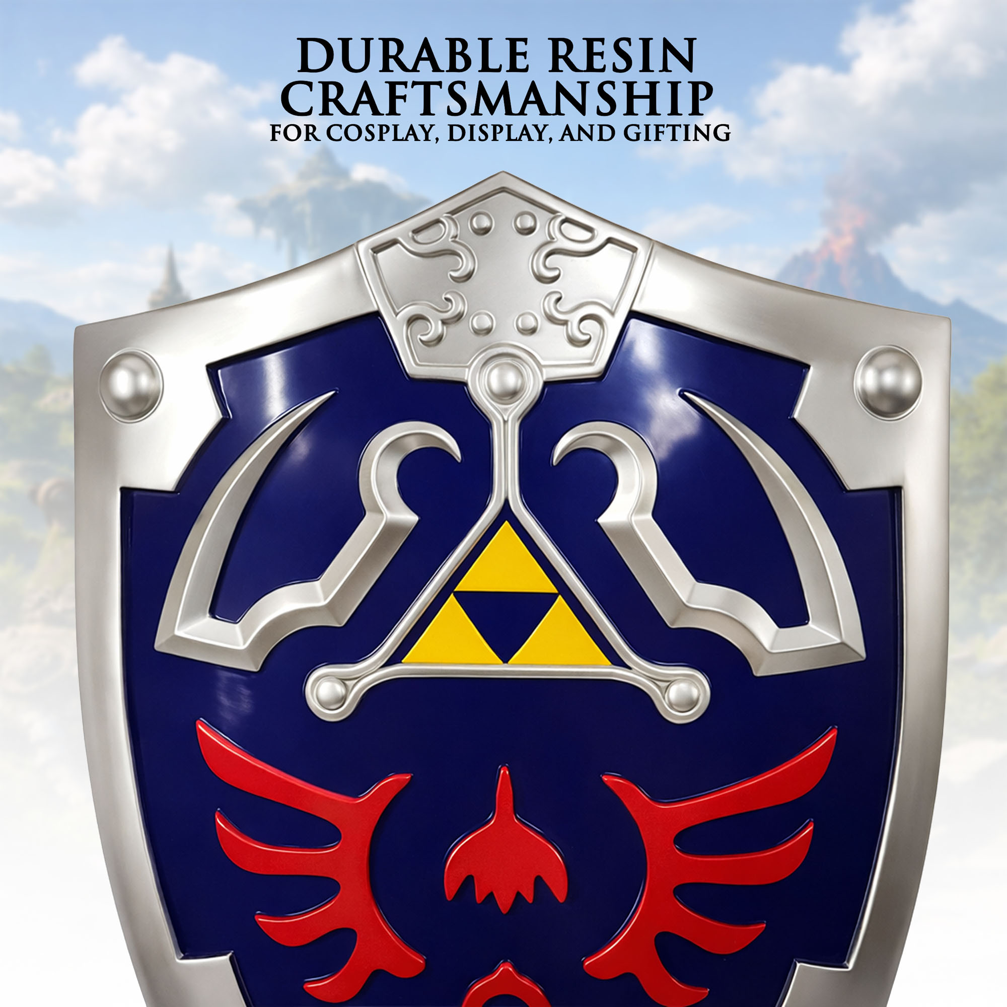 Zelda Hylian Schild – dekorative Fantasy-Replik