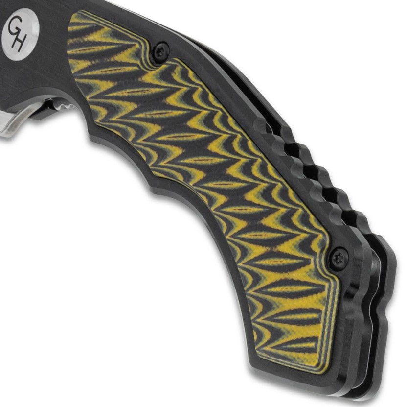 Hibben Yellow Jacket Whirlwind Pocket Knife