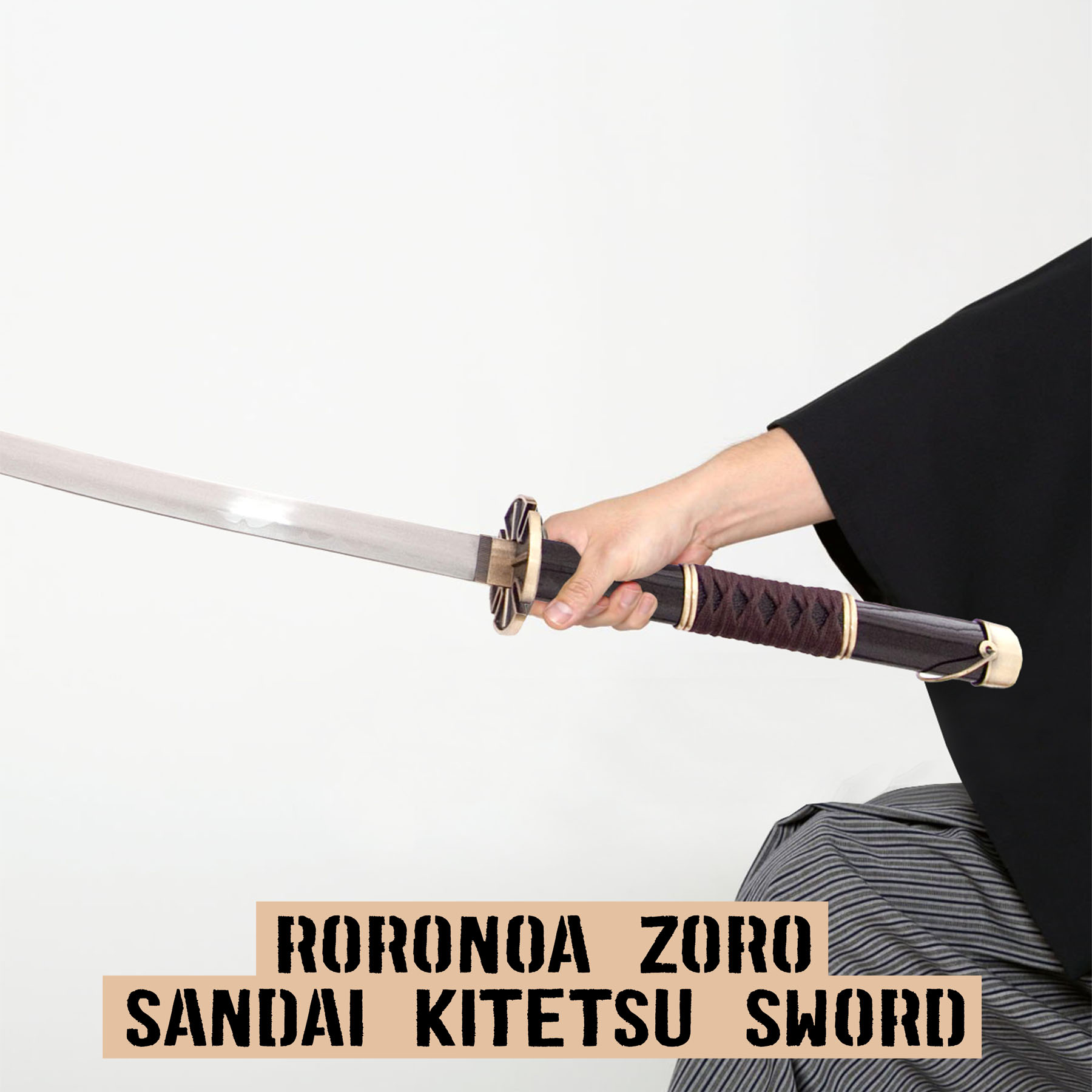 One Piece Roronoa Zoro Sandai Kitetsu Anime Schwert